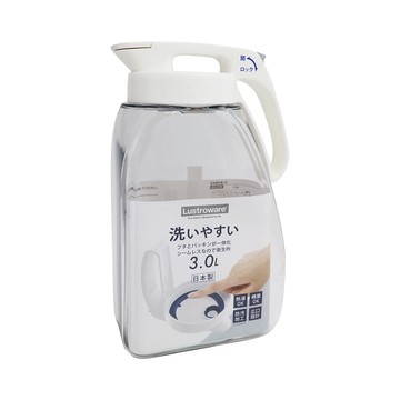 日本製岩崎可橫放耐熱冷水壺-3.0L-2支