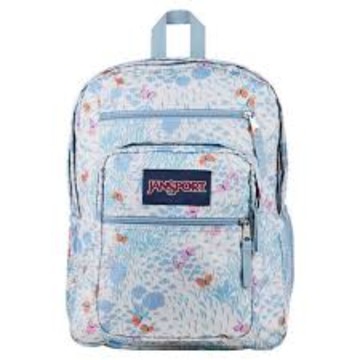 JANSPORT BIG STUDENT後背包 JS0A47JKLK4, 均碼, 花卉白, 1個