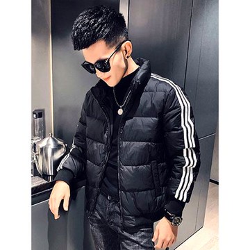 2024冬季新款爆款男士簡約棉衣韓版加厚保暖羽絨棉服棉襖潮流外套