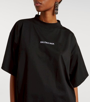 Balenciaga Printed cotton jersey T-shirt