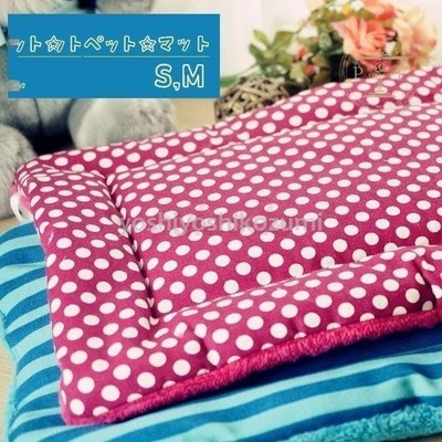 ペットマット ペットベッド ペット用 マット ベッド 毛布 寝具 布団 寝床 お昼寝 犬用 猫用 犬猫兼用 超小型犬 小型犬 S M リバーシブル 柄 通販 Lineポイント最大get Lineショッピング