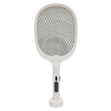 fancy life 3合1智能電蚊拍  白色  電蚊拍18 x 44.5cm + 底座9.2 x 3cm
