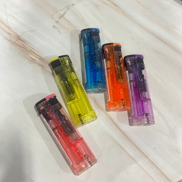 [沐沐屋] 黑金鋼 防風打火機 D6S 透明彩色
