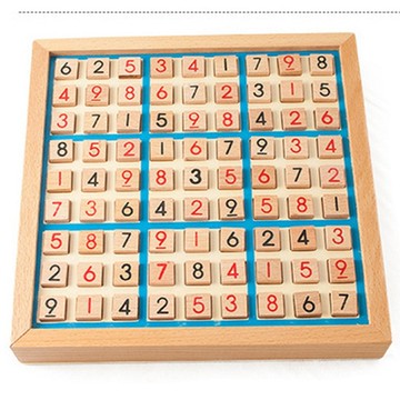 [ 樂善 ] 高級木製數獨遊戲，成人益智九宮格遊戲，高端環保桌遊