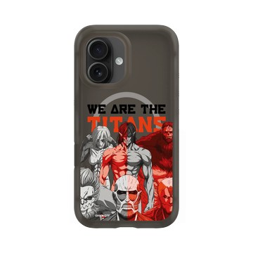 iPhone 16 AirX 本質黑 - 進擊的巨人 Attack On Titan -S4 - We are the Titans