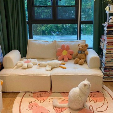 懶人沙發 榻榻米 豆袋 懶骨頭沙發組 懶人沙發客廳組合新款現代簡約臥室房間出租屋榻榻米小沙發小戶型