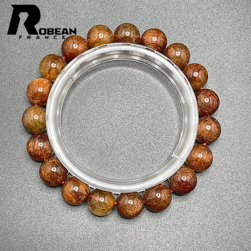 高級 EU製 定価8万円☆ROBEAN・ブラウンルチルクォーツ☆ブレスレット パワーストーン 天然石 綺麗 金運 お守り 10.5-11mm  1001G769 | LINEブランドカタログ