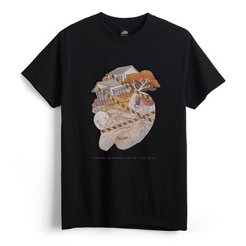 不當徵收 - 黑 - 中性版T恤