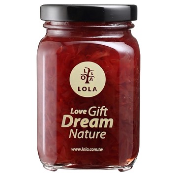 LOLA 蘿拉 玫瑰花瓣醬  230g  1個