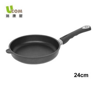 【UCOM 瑞康屋】德國黑魔法不沾鍋-平底鍋24cm(無蓋)