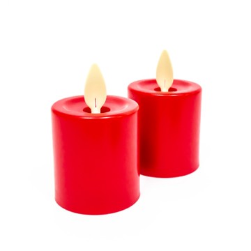 UP101 LED仿真電子蠟燭充電款2入(Y106-2PL)