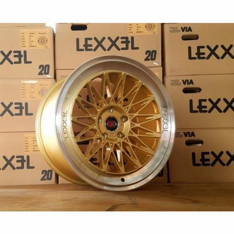 LEXXEL Masterpiece 20x9.0 +38/20x10 +38 114.3 特選タイヤset