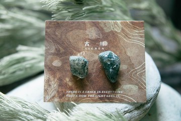 CRACK | 礦物系耳環 |  EARRINGS