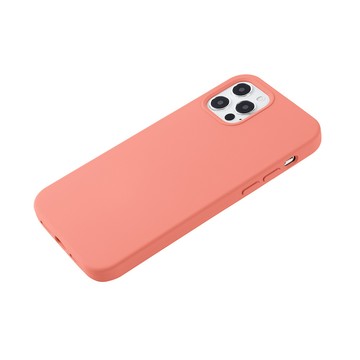 iPhone 11 Pro Max 殼 【經典液態殼I莊園系列】iPhone 11 Pro Max 手機殼 i11 Pro Max 保護殼 矽膠殼 軟殼 (海棠)