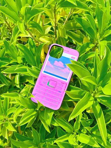 美式復古風大哥大手機殼