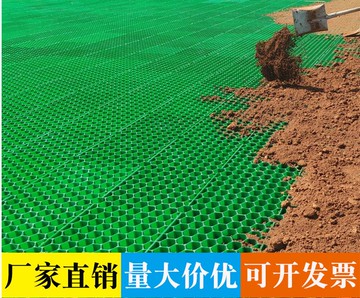 塑料綠化植草格停車場抗壓草坪格消防通道小區園林道路綠化植草磚