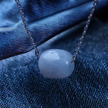 【萬事亨通】紫羅蘭翡翠路路通項鍊 | 天然緬甸玉翡翠A貨 | 送禮