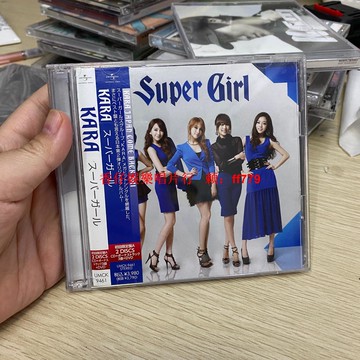 KARA Super Girl 初回限定盤A CD+DVD KARAOK 日韓音樂 偶像周邊 粉絲收藏 全新未拆 實拍圖 所見即所得 台灣包郵