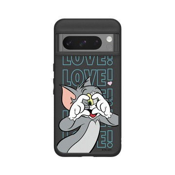 Pixel 8 Pro SolidSuit 黑 - 湯姆貓與傑利鼠 Tom and Jerry - 湯姆貓愛心