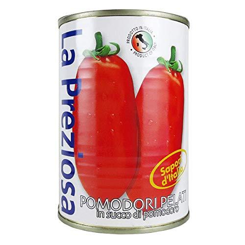 La Preziosa(ラ・プレッツィオーザ) ＜6缶セット＞ ラ・プレッツィオーザ ホールトマト缶 400g×6缶