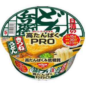 日清食品　日清のどん兵衛PRO 高たんぱく低糖質 きつねうどん [西]88g（めん66g）×12個