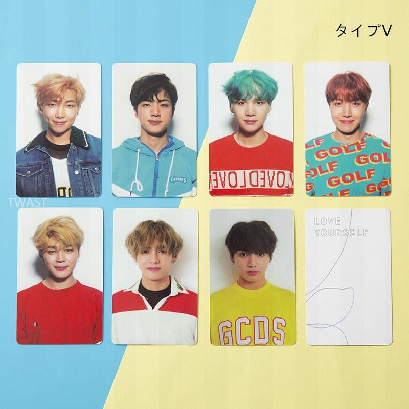 BTSグッズ フォト カード セット トレカ 防弾少年団 バンタン 写真