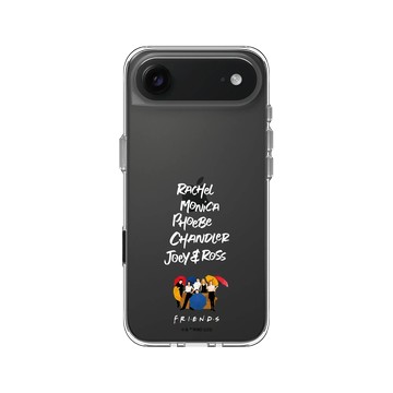 iPhone Air Clear Case（相機按鈕） 透明 - Friends - 六人行畫