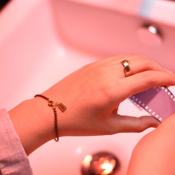 暗室原生 |  Pulse手鏈・迷你銅光底片