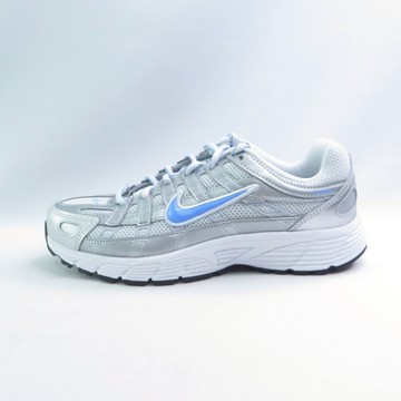 NIKE HV5064007 P-6000 大童休閒鞋 女鞋 銀/藍【iSport愛運動】