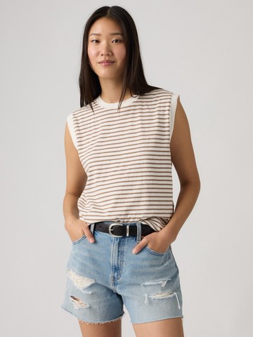 寬版條紋背心 人氣新品