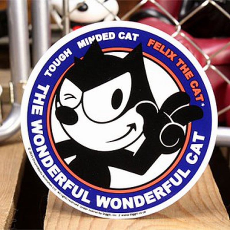 フィリックス ザ キャット ステッカー 車 アメリカン キャラクター バイク ヘルメット Felix The Cat Wink Sc Kgazf422b Mon 通販 Lineポイント最大1 0 Get Lineショッピング