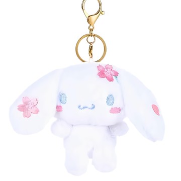 Cinnamoroll 大耳狗喜拿 可愛造型玩偶吊飾鑰匙圈 16 x 12cm 60g  16cm  大耳狗春日櫻花  1個