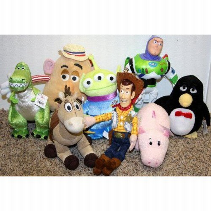 Disney ディズニー Toy Story トイストーリー セット Of 8 Hard To Find 人形 ウッディ バズライトイ 通販 Lineポイント最大0 5 Get Lineショッピング