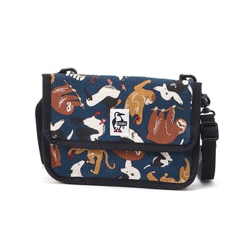 CHUMS Mini Pouch Sweat隨身肩背包 Animals_CH603653Z354