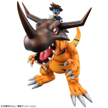 ☆ JB _TOYS ☆【再販】日版 G.E.M.數碼寶貝大冒險 暴龍獸＆八神太一 PVC 完成品