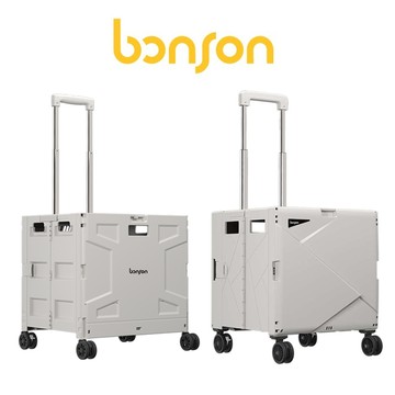 【Luxe3C】bonson｜折疊收納手推車(大款 55L 適用購物 野餐 露營)
