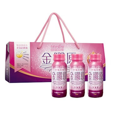 台鹽生技 金膠原青春飲(10瓶/盒)