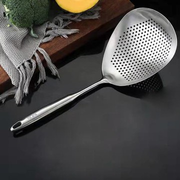 304不銹鋼漏勺家用多功能餃子湯圓火鍋面條大撈勺廚房實用小工具