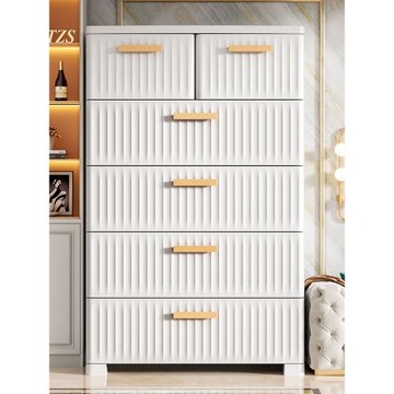 收納柜子抽屜式家用零食衣服儲物兒童嬰兒寶寶衣柜塑料置物五斗柜