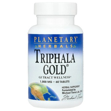 Planetary Herbals, Triphala Gold®，60 片
