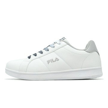 Fila 休閒鞋 Inheritance 2 男鞋 白 灰 低筒 皮革 小白鞋 情侶鞋 斐樂 1C323Z144