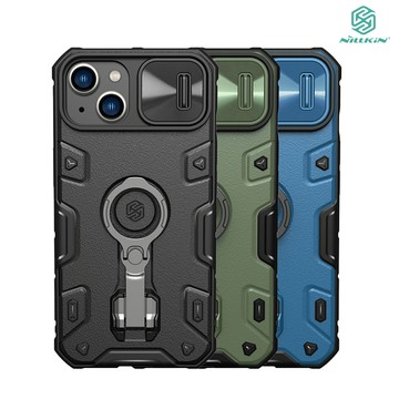 NILLKIN Apple iPhone 14 黑犀 Pro 保護殼(藍色)