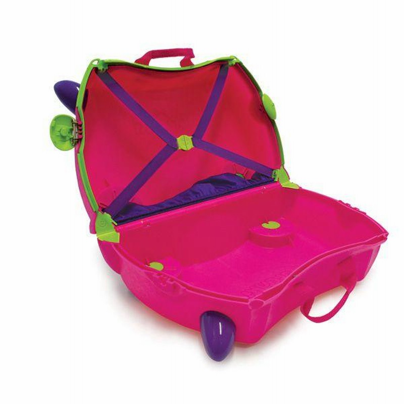 ピンク キッズ　ライド　キャリーケース Amazon | KIDDIETOTES 子供用ライドオンスクータースーツケース