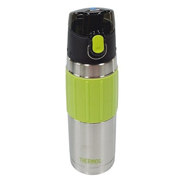 THERMOS 膳魔師 2465系列 保冷瓶  1個  萊姆綠色 + 銀色 + 黑色  530ml