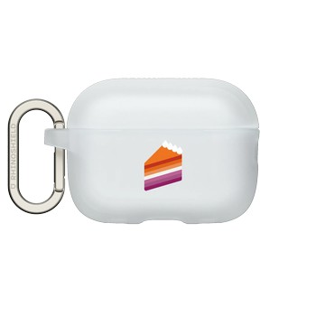 AirPods Pro 2 AirPods Case 透明 - PRIDE 2024: Love in All Forms - 品嚐驕傲的滋味（女同性戀旗）