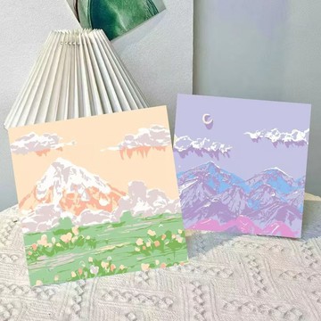 DIY手工畫✨數字油畫 【怕一發二】開學前清倉大促數字油畫diy手工手繪填充填色油彩畫