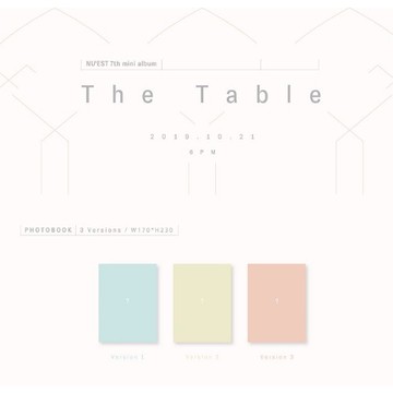 仙女樹🌟 NU'EST  - 『 THE TABLE 』迷你七輯