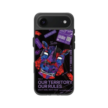 iPhone Air Clear (相機按鈕) 酷墨灰 - RHINO LIVE - 第 2 輯：在我地盤這