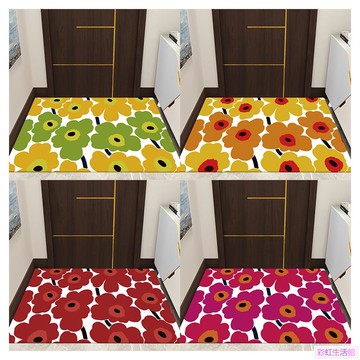 地墊混紡門墊門口地墊進門腳墊防滑臥室廚房地墊家用ins風