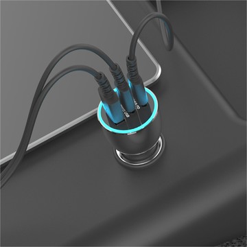 Kashimura 直插式高速快充QC+2PD車充頭78W